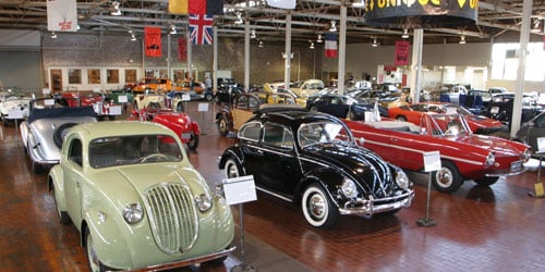 Lane Motor Museum Exhibit Area