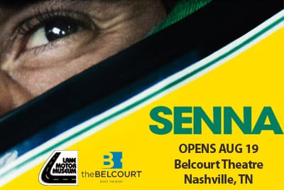 Senna- Opens Aug 19 at the Belcourt Theatre